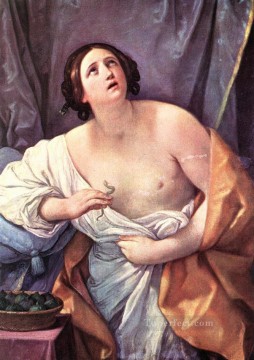  Guido Oil Painting - Cleopatra Guido Reni nude